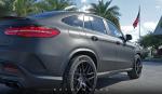 Mercedes-AMG GLE63 S Coupe Matte Black by MetroWrapz 2016 года